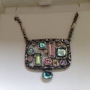 Patricia Locke Pendant Colorful Multicolor Cluster